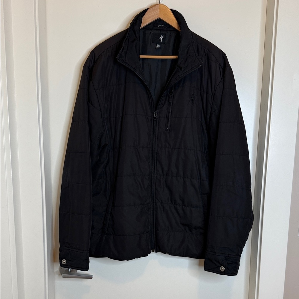 Men's Classic Black Puffer Jacket